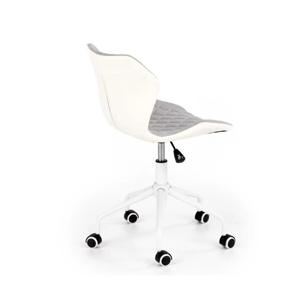 Fotel dla dziecka MATRIX 3 jasno szary/biały