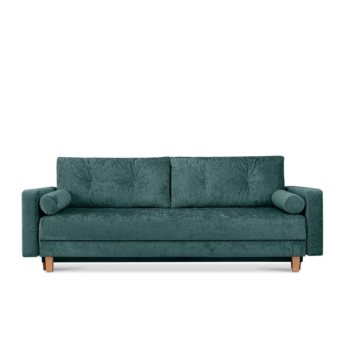 KONSIMO ERISO Sofa 3-osobowa, kolor niebieski
