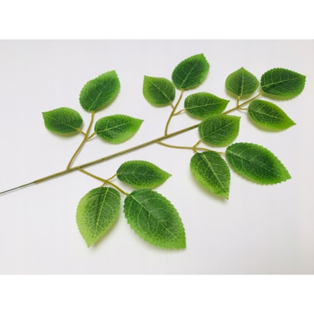 SZTUCZNY LIŚĆ ŁODYGA pik LISTKI RÓŻY do stroika bukietu dekoracji gałązka