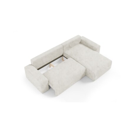 Narożnik COCO L z funkcją spania Kolor: TILIA 1