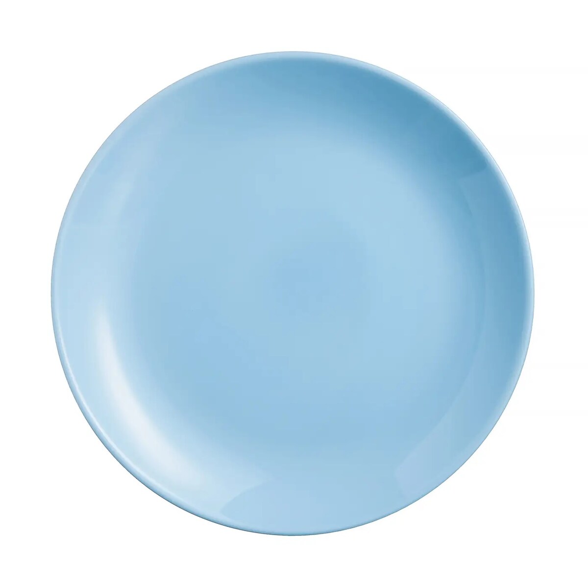 TALERZE DESEROWE 6szt x 19 cm NIEBIESKIE luminarc na ciasta desery jedzenie
