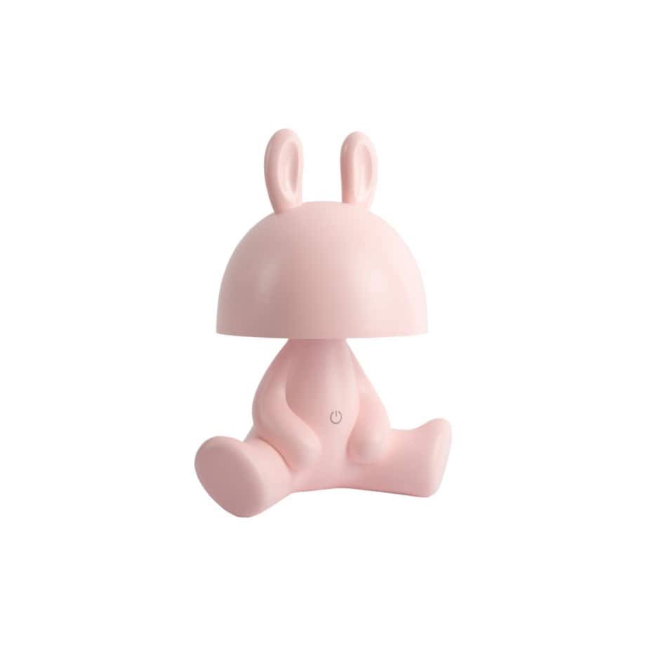 Lampka nocna LED 27x17x22 cm CONIGLIETTO różowa