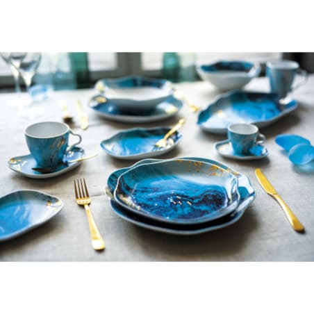 Zestaw filiżanek 250 ml ze spodkami dla 2 osób 4 el. Stone Age Baltic LB94 (7203)