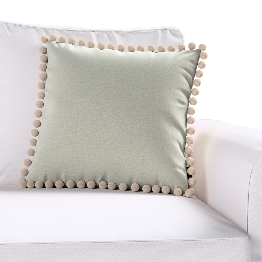 Poszewka Wera na poduszkę 45x45 pastelowo miętowy welwet