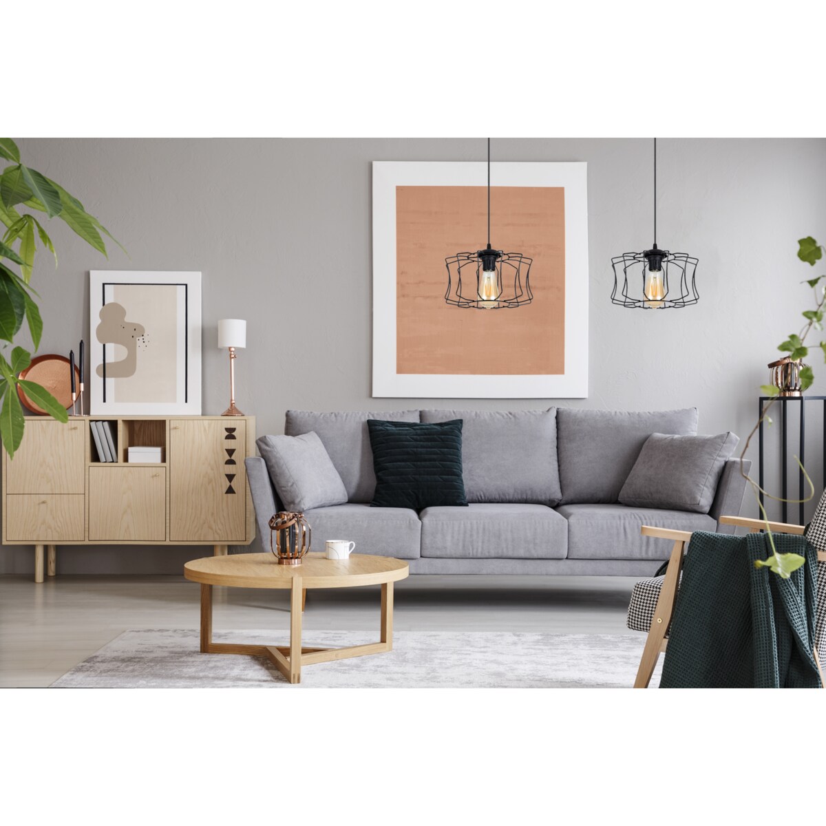 Lampa sufitowa BEK 189 BELIS kolor czarny