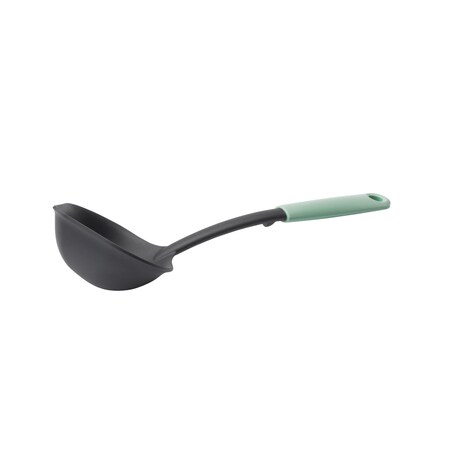 Łyżka wazowa ze skrobakiem Tasty+ zielona 122729