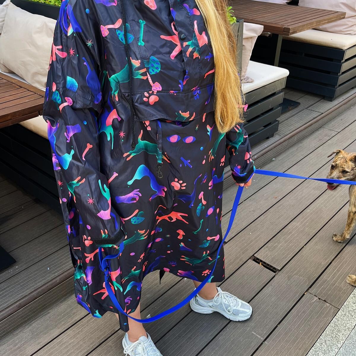 Płaszcz przeciwdeszczowy Psychodelia