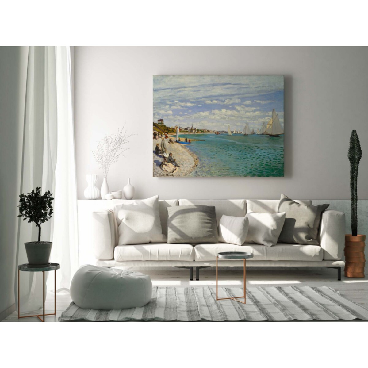 Obraz Regaty w Sainte-Adresse Claude Monet 50cm/70cm