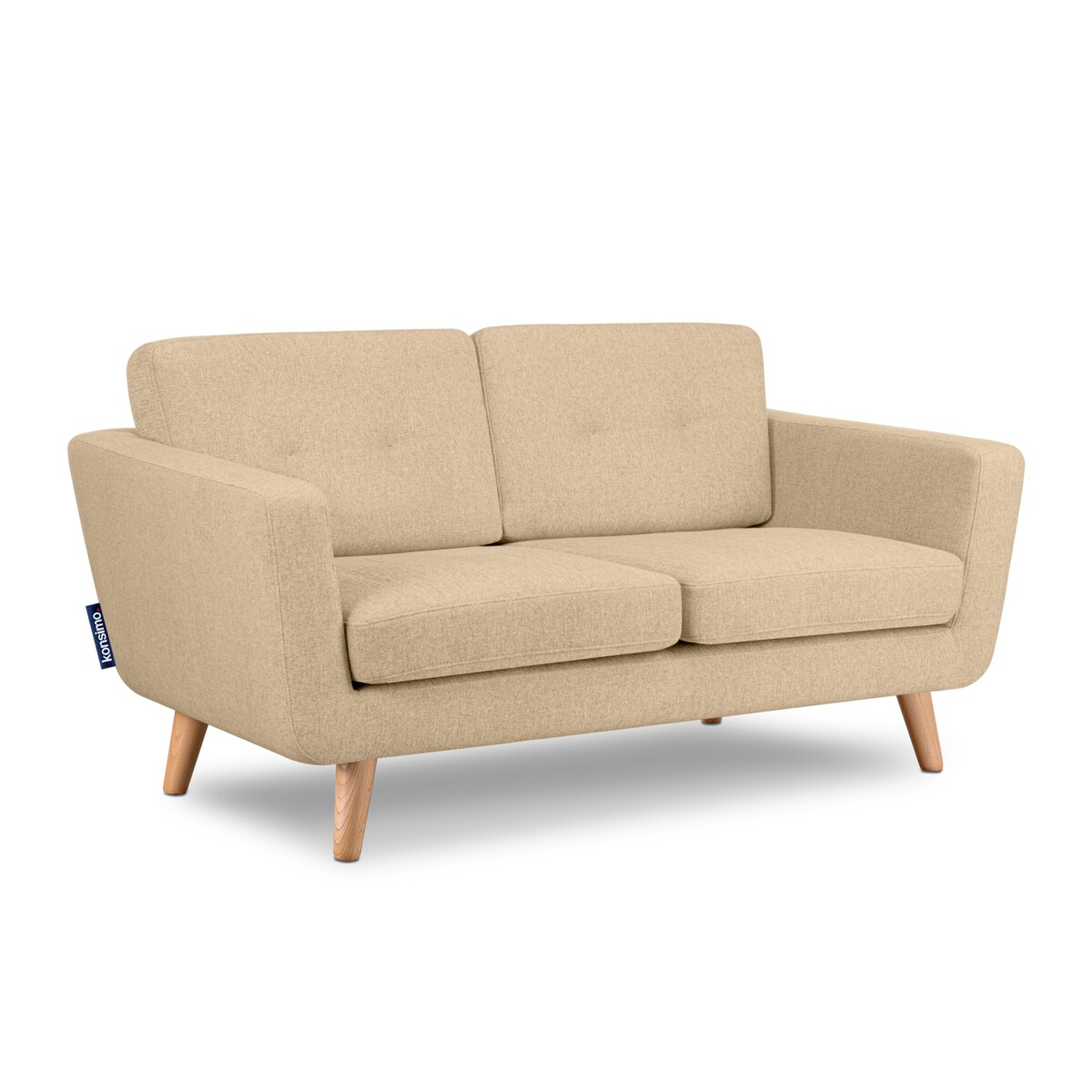 KONSIMO TAGIO II Sofa 2-osobowa, kolor beżowy