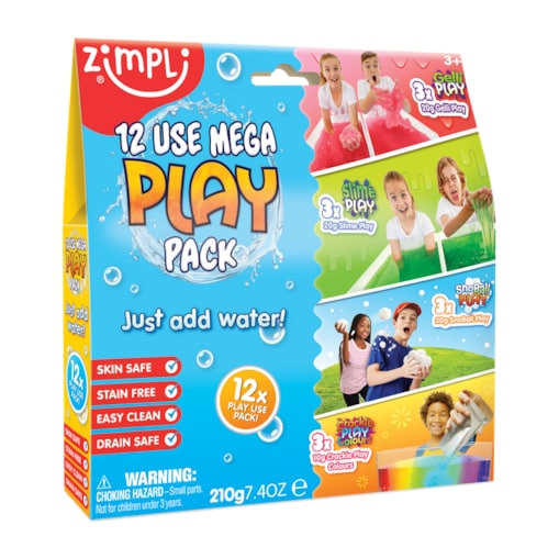 Zestaw magicznych proszków do wody, 12 szt., Mega Play Pack, 3+, Zimpli Kids