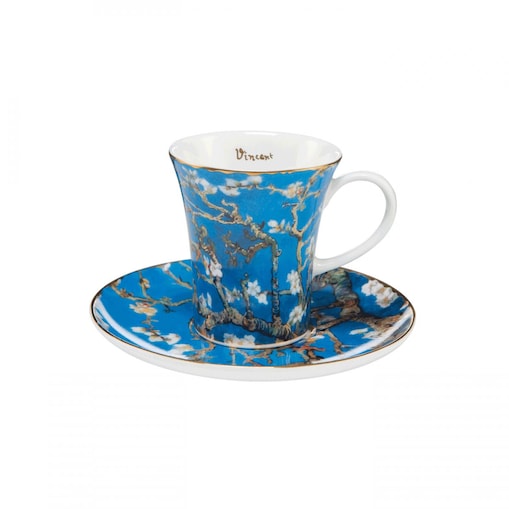 Filiżanka do espresso Drzewo Migdałowe niebieska Vincent van Gogh Artis Orbis, 100 ml, Goebel