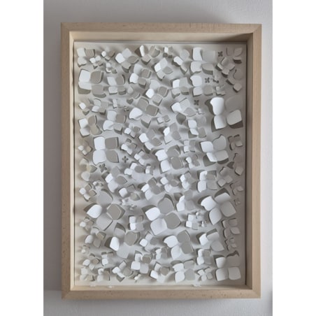 Wycinane w papierze Kwiaty - Obraz na ścianę