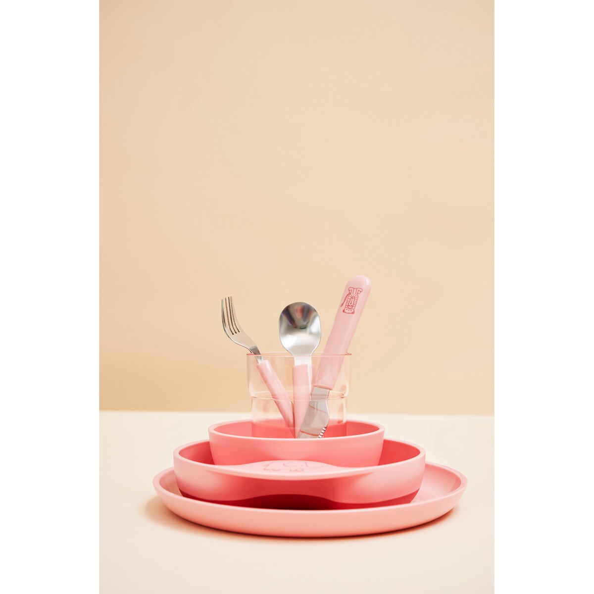 Talerzyk do karmienia Mio Deep Pink 108002078400