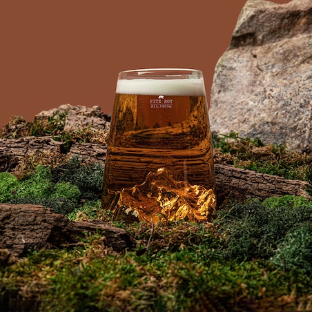 Szklanka Long Drink - Topographic - Fitz Roy