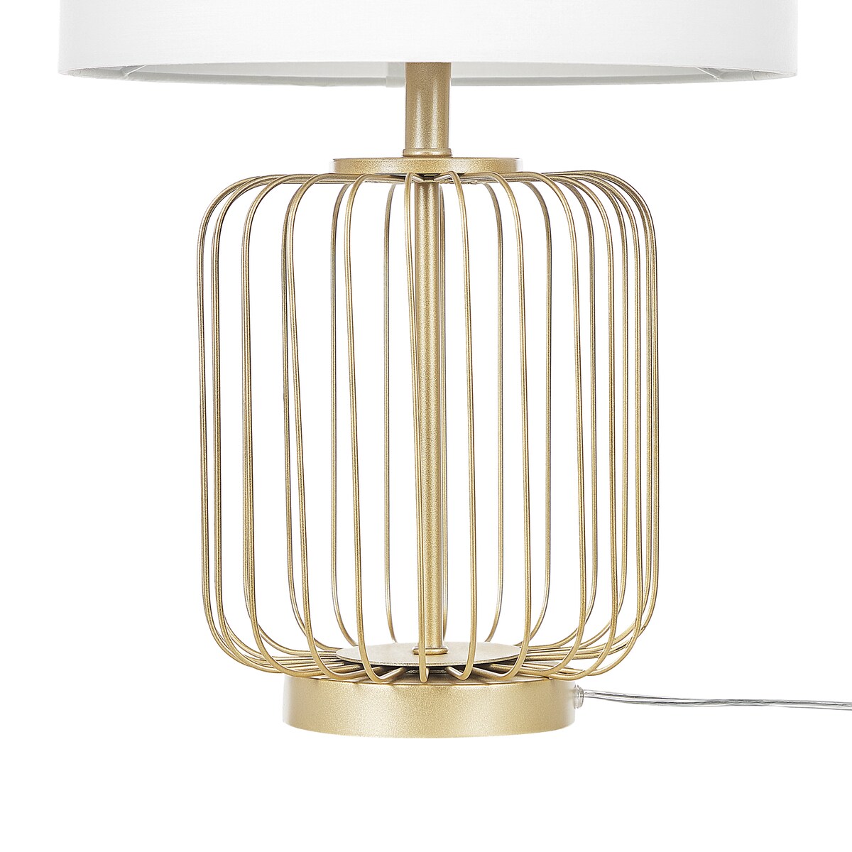 Lampa stołowa THOUET Metal Złoty