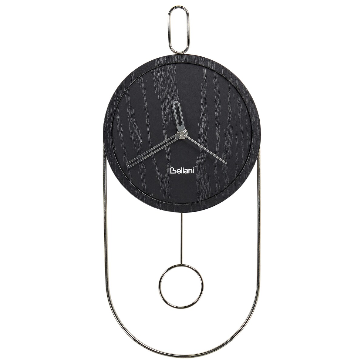 Zegar ścienny SIERRE 20 cm Czarny