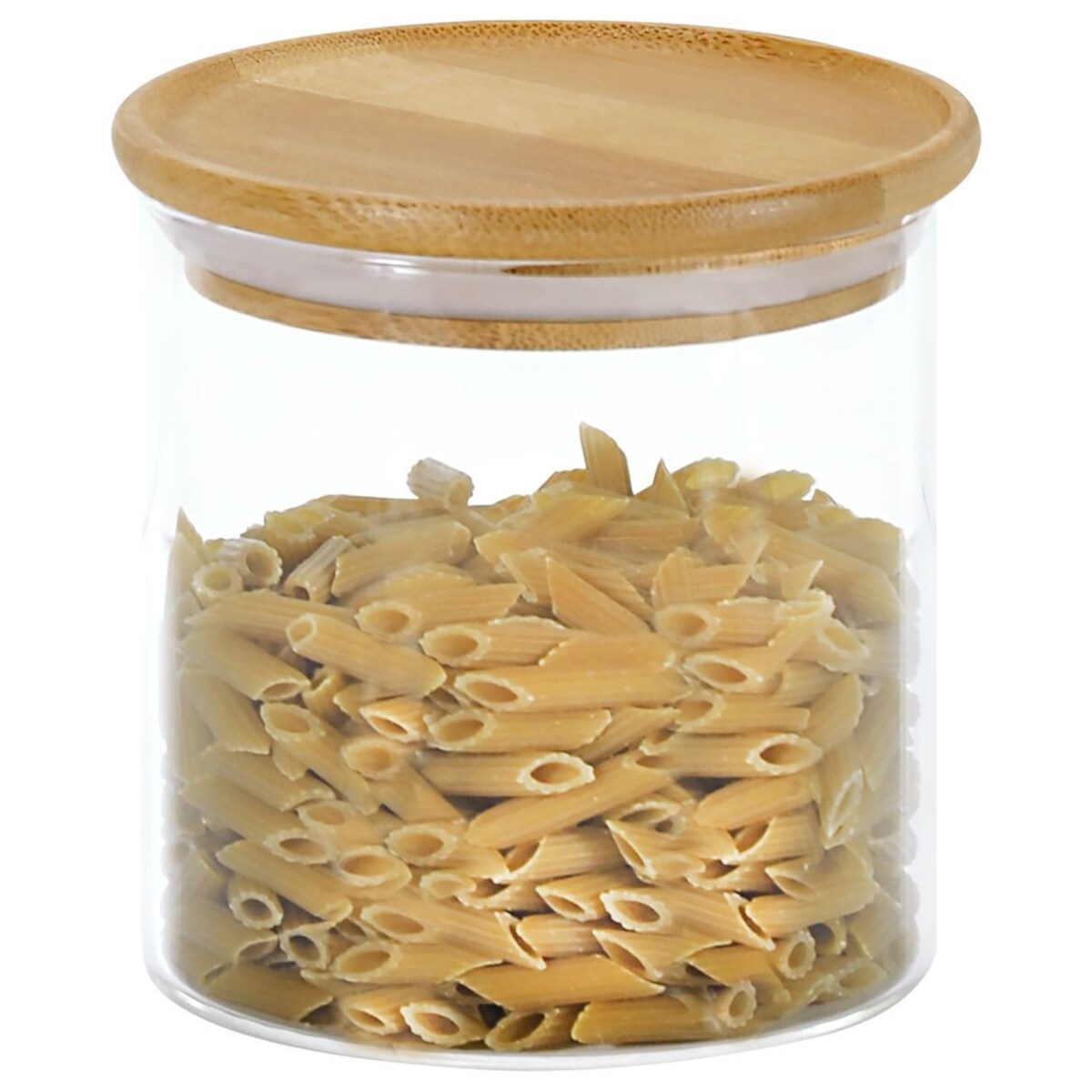 Pojemnik szklany z pokrywką z bambusa, 500 ml, KESPER