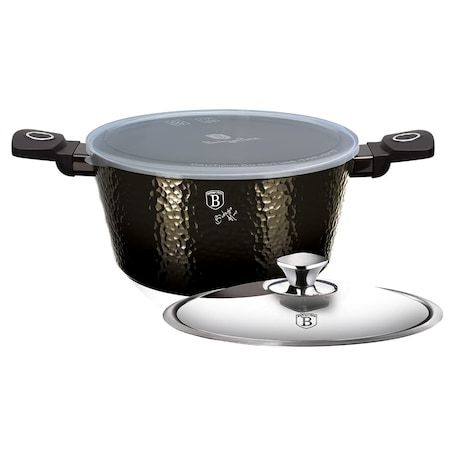 Garnek z pokrywką 20cm BerlingerHaus BH-6571 Primal Gloss