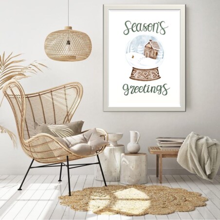 Poster Story, Plakat, Obraz - Kula Śnieżna, wymiary 50 x 70 cm