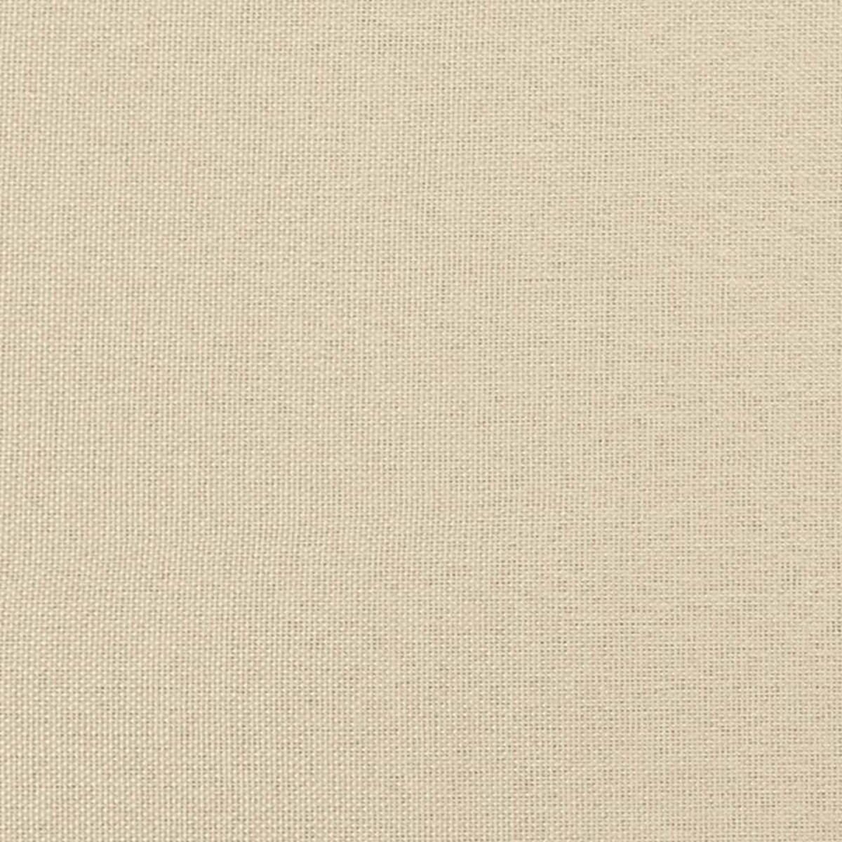 vidaXL Fotel bujany, kremowy, tapicerowany tkaniną