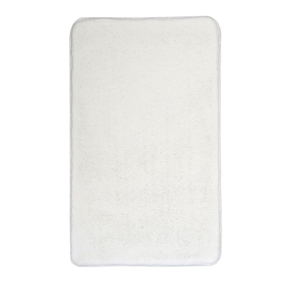 Kleine Wolke Relax Dywanik łazienkowy polarny biały 85x150 cm