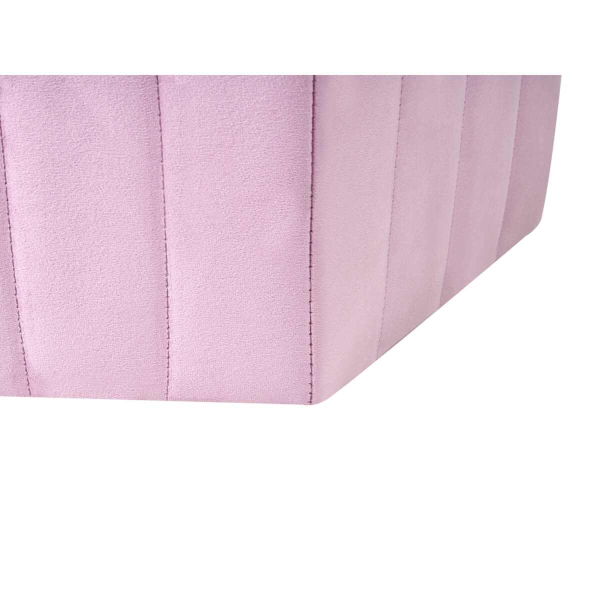 Puf MURIETTA Welur Jasnofioletowy