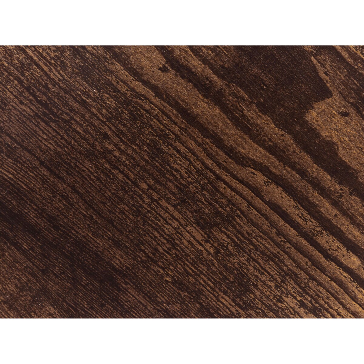 Stolik pomocniczy ciemne drewno z czarnym KENNER