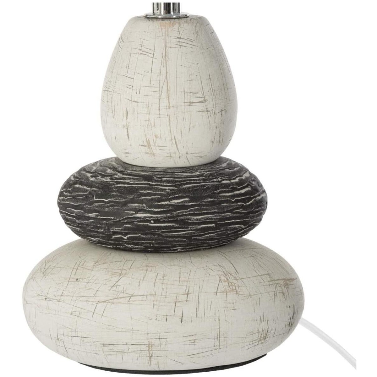 Lampa stołowa z abażurem, Ø 18 x 33 cm