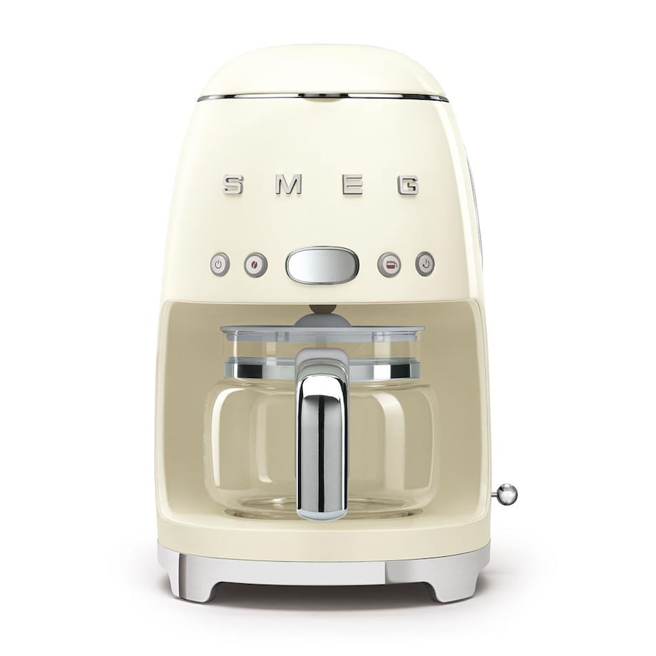 Ekspres do kawy przelewowy kremowy 50's Style, SMEG