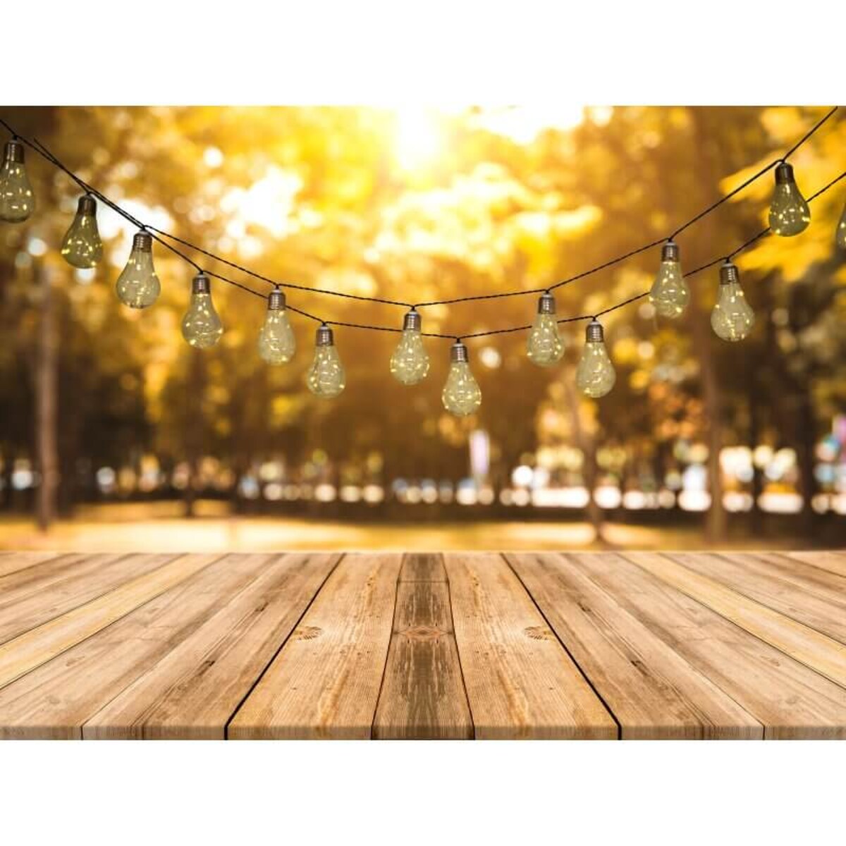 Ledowy łańcuch świetlny Lightbulb 3W w kształcie żarówek