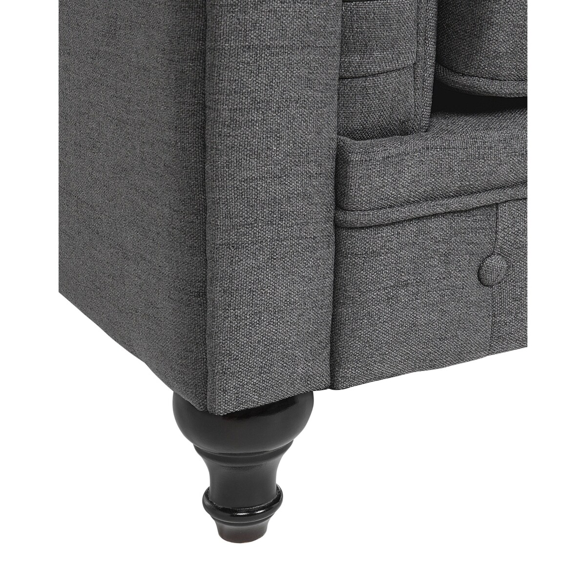 Fotel CHESTERFIELD Szary