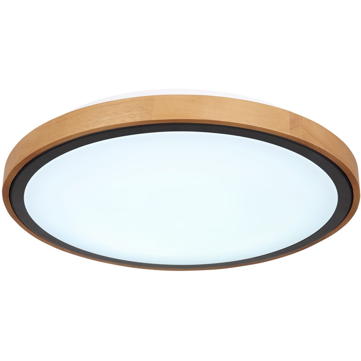 Lampa nasufitowa Bruno 41764-24 loftowa LED 24W drewniana