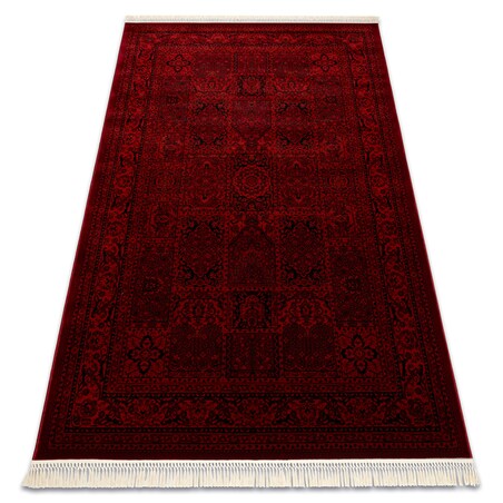 Dywan ORIENT 5365 bordo / czarny Ramka, 300x400 cm