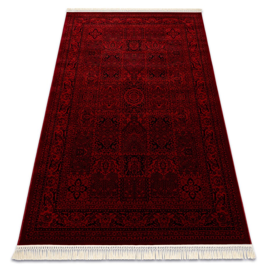 Dywan ORIENT 5365 bordo / czarny Ramka, 300x400 cm
