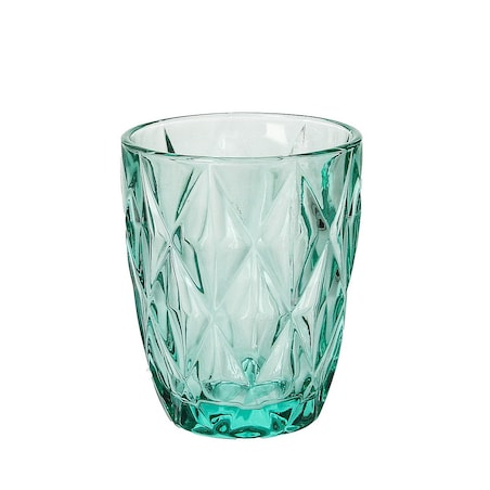 Szklanka Basic Turquoise, ⌀8 x 10 cm