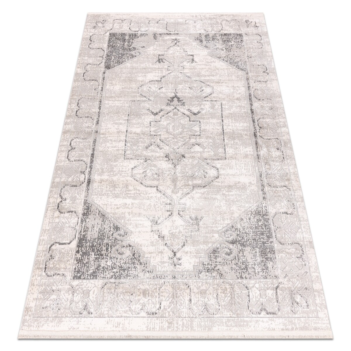 Dywan DISTIN 0107B szary / jasnoszary / 180x270 cm