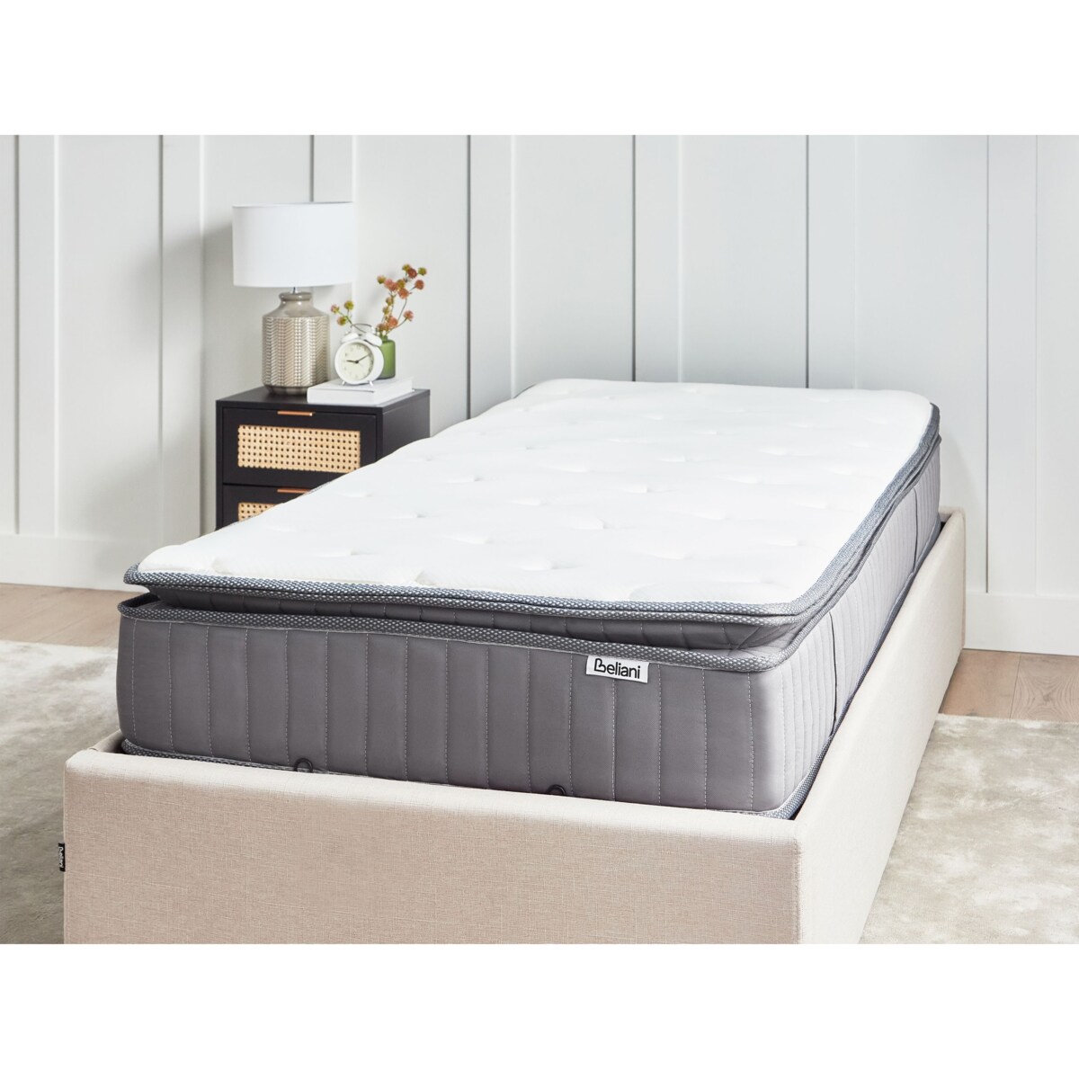 Materac kieszeniowy z żelem i pianką termoelastyczną COOL HYBRID 7 PRO H3/4 twardy 90 x 200 cm