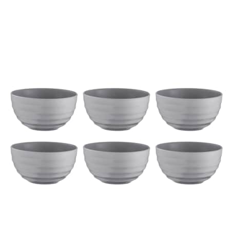 Konsimo SCILLA Miska 6szt., szary