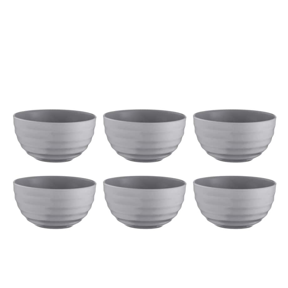 Konsimo SCILLA Miska 6szt., szary