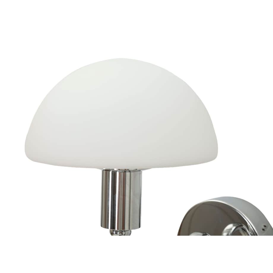 Kinkiet lampa ścienna 23x15x22 cm BELLO srebrny