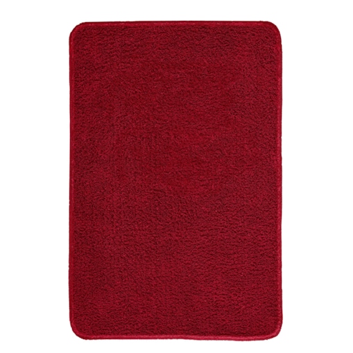 Kleine Wolke Marco Ekologiczny Dywanik łazienkowy Red Czerwony 70x120 cm