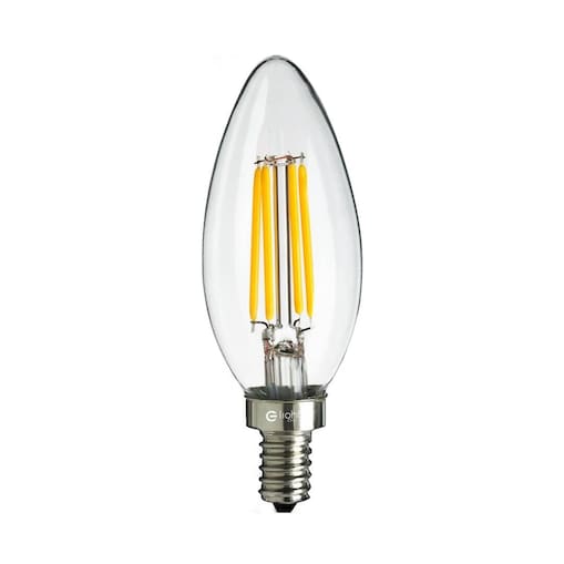 Płomykowa żarówka świecznikowa EKZF990 LED 4W E14 C35 biała ciepła
