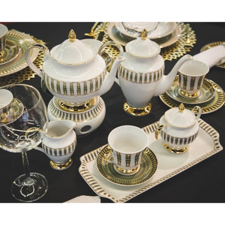 Garnitur do kawy dla 6 osób 22 el. Astra India G413