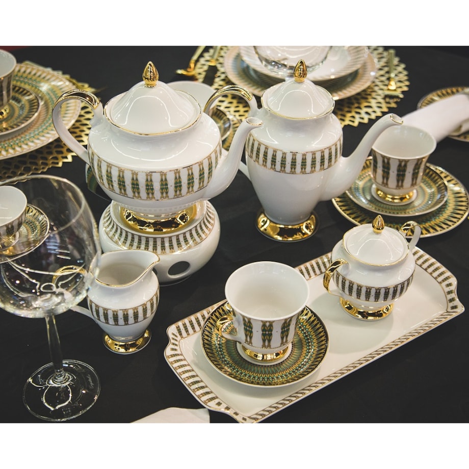 Garnitur do kawy dla 6 osób 22 el. Astra India G413