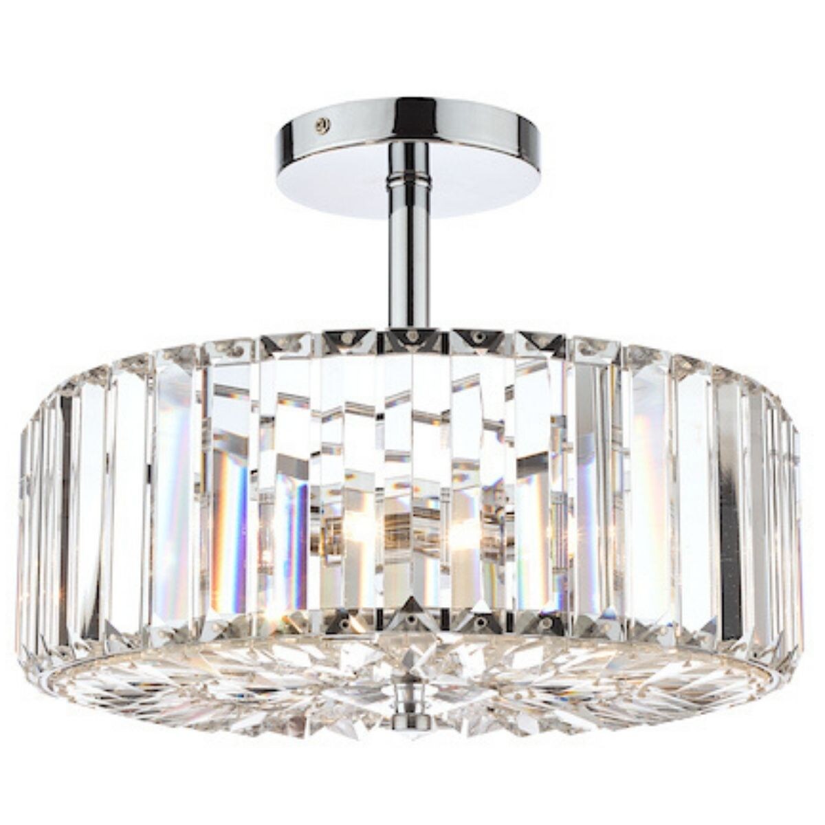Sufitowa lampa Fernhurst LA3621343-Q Laura Ashley kryształ chrom