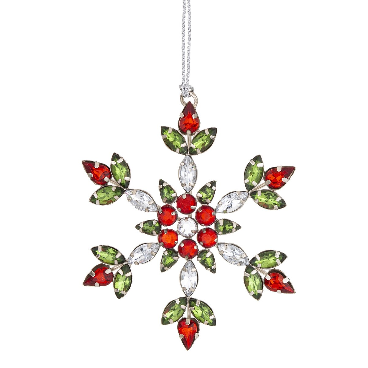 Ozdoba - zawieszka 2 szt. kolorowe gwiazdki 10x9x0,5 cm STELLE COLORATE