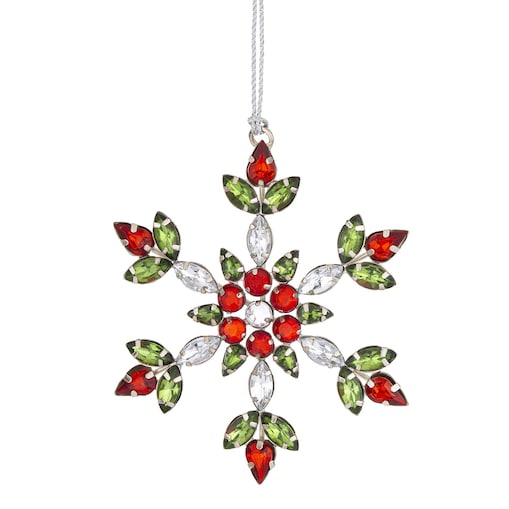 Ozdoba - zawieszka 2 szt. kolorowe gwiazdki 10x9x0,5 cm STELLE COLORATE