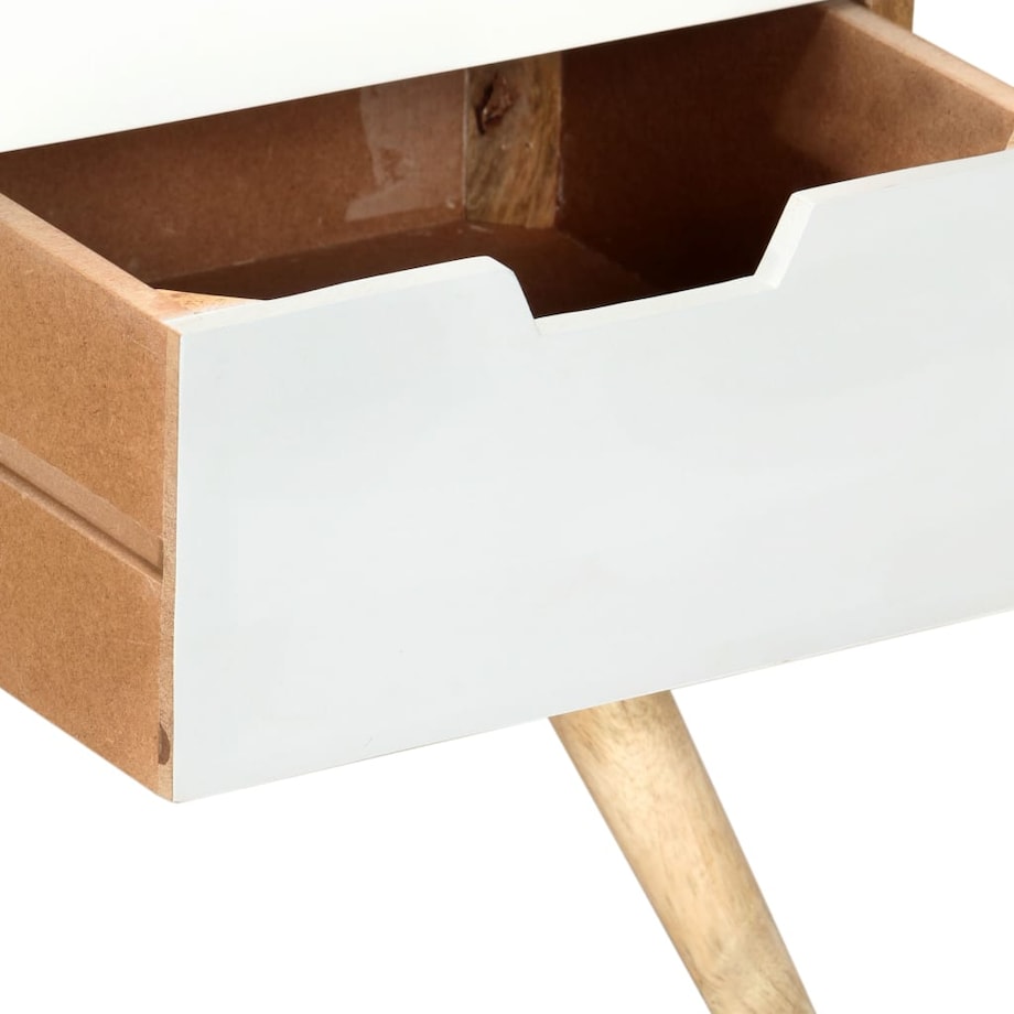 vidaXL Szafka pod TV, 110 x 35 x 48 cm, lite drewno mango