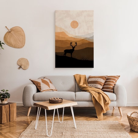 Obraz Jeleń na Rykowisku 30x40cm