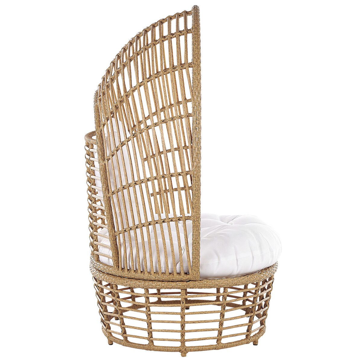 Fotel ogrodowy LIDO Rattan Beżowy